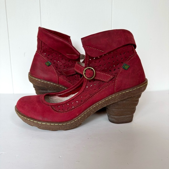 El Naluralista Leather Mary Jane Shoes Size 40 - Picture 5 of 14